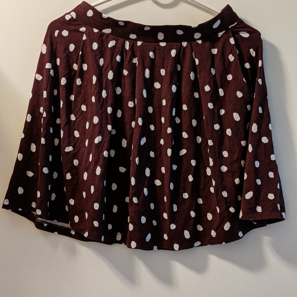 Asos Aline Polka Dot Skirt